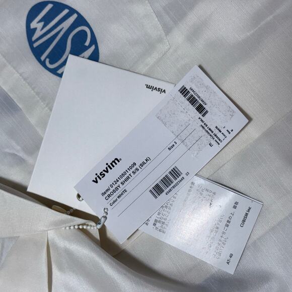 NWT Visvim Copa Oversize 100% Silk Camp Shirt | Sz 3 - Picture 6 of 12